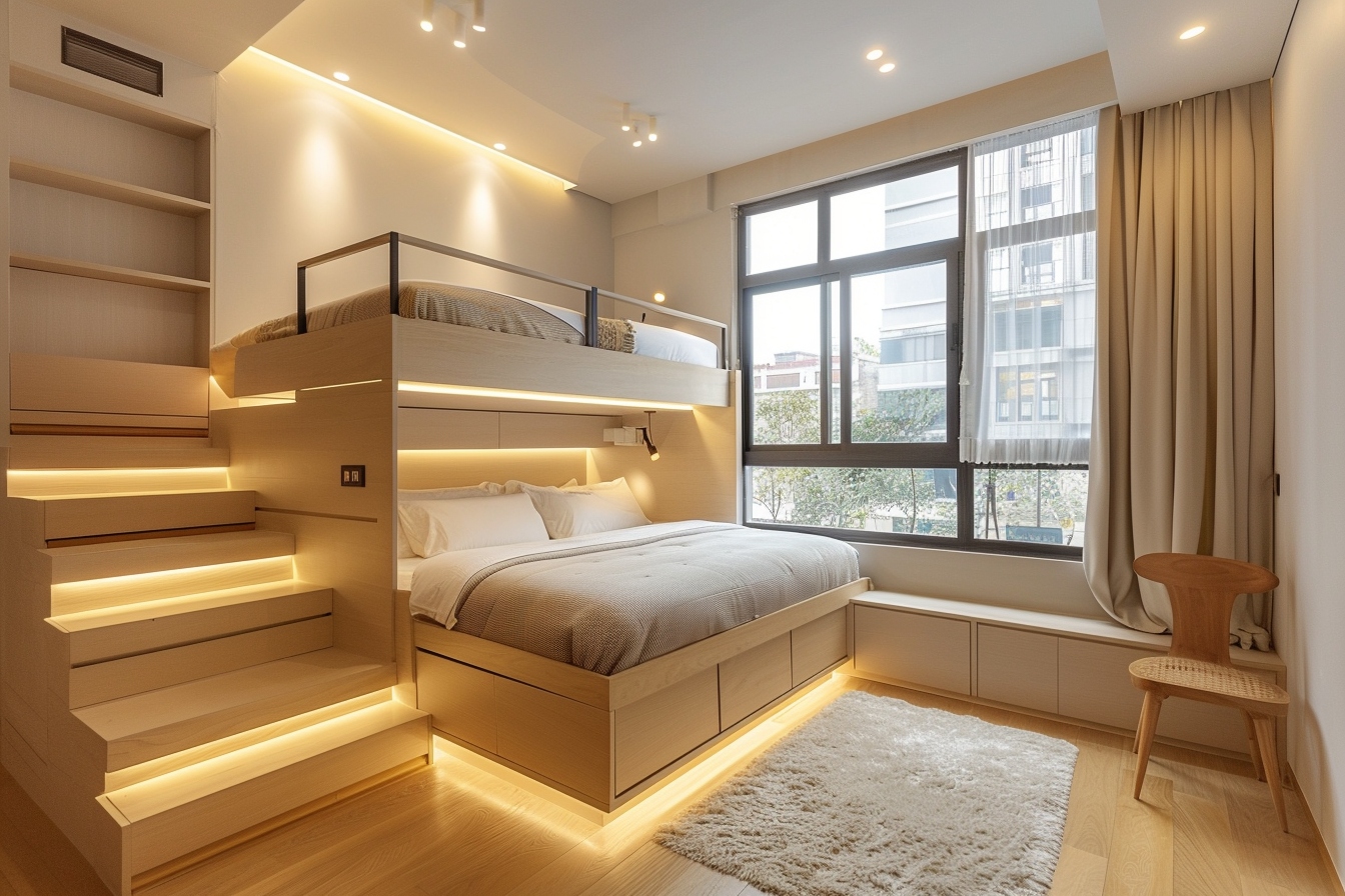 Profiter d’un gain de place optimal grâce au lit mezzanine personnalisé
