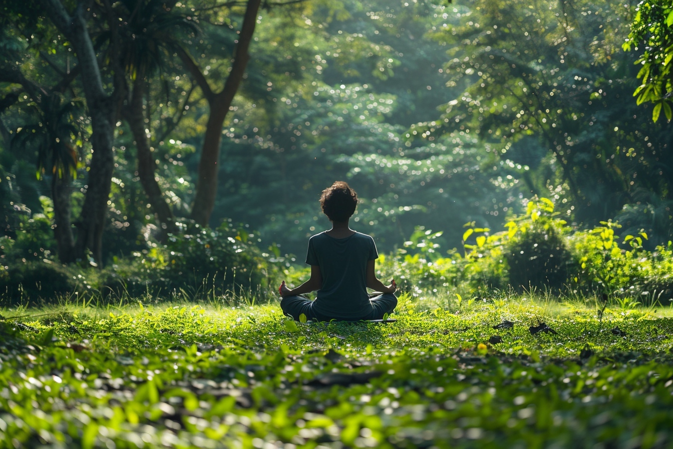 Se laisser guider par les sons de la nature pendant la méditation